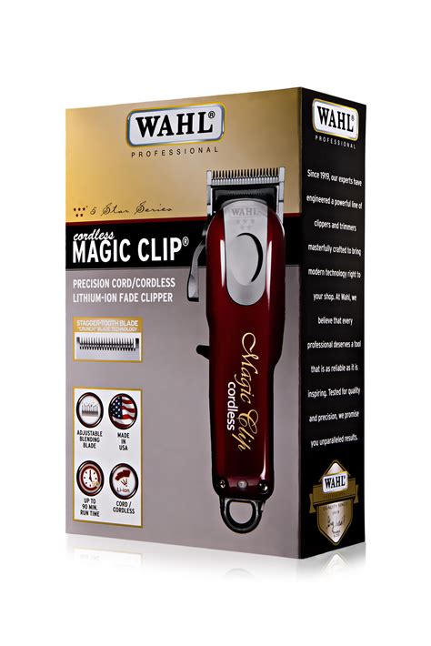 How to know when it's time to charge your Wahl magic clip.